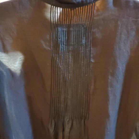 NWT Pete and Greta sheer black top small L13 - Picture 4 of 8